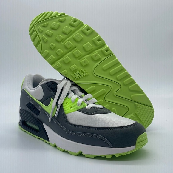 air max 90 grey and green